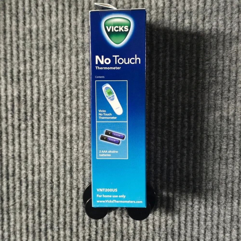 Vicks No Touch 3-in-1 Forehead Thermometer Fever InSight New Sealed
